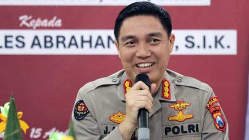 Kabid Humas Polda Jatim, Kombes Pol Jules Abraham Abast