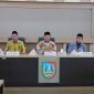 Bupati Jombang H Warsubi SH MSi membuka forum 