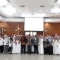 Foto bersama pengurus dan anggota Ikatan Apoteker Indonesia (IAI) PC Jombang usai kegiatan Halal Bi Halal..