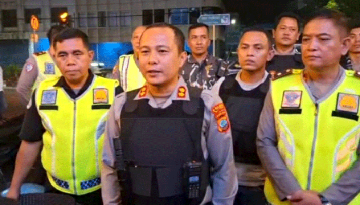 Warga Rayakan Lebaran Ketupat, Polres Bitung Patroli Cipta Kondisi