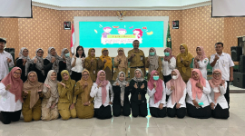 Pegawai Setdakab Jombang usai jalani skrining kesehatan.