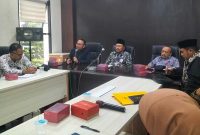 Suasana Rakor OPD yang berlangsung di ruang Mustajab, Kantor Pemkab Jombang, Jumat (11/4/2025).