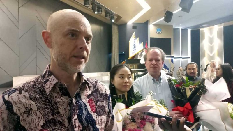 Christ Green, perwakilan dari Konjen Amerika Serikat di Surabaya