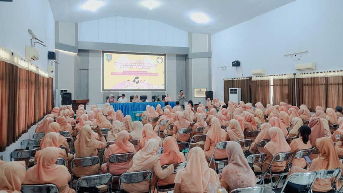 kapolres jombang sosialisasi di DWP DIsdikbud Jombang
