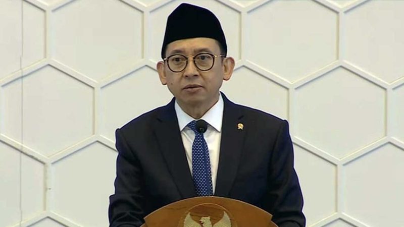 Menteri Kebudayaan RI, Fadli Zon 