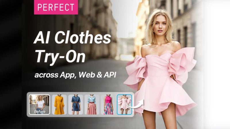 AI Clothes Try-On (Foto: Perfect Corp.)