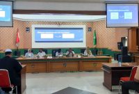 Dewan Juri Pemuda Pelopor 2025 dikenalkan dalam acara yang diadakan Disporapar Jombang. (Foto: Apriani Alva).