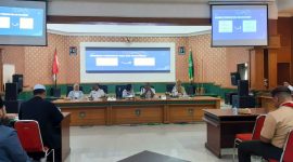 Dewan Juri Pemuda Pelopor 2025 dikenalkan dalam acara yang diadakan Disporapar Jombang. (Foto: Apriani Alva).