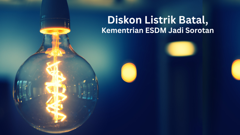 Ilustrasi batalnya diskon tarif listrik 50% (Freepik/@jplenio1)