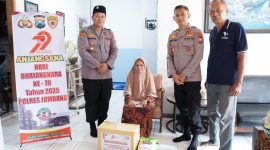 Polres Jombang menggelar kegiatan anjangsana dalam rangka memperingati Hari Bhayangkara ke-79 tahun 2025. (Foto dok)