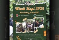 Wiwit Kopi 2025 Kampung Adat Segunung, Wonosalam, Jombang. (Foto: Instagram @kampungadatsegunung)