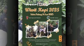 Wiwit Kopi 2025 Kampung Adat Segunung, Wonosalam, Jombang. (Foto: Instagram @kampungadatsegunung)