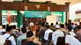 Sosialisasi Fatwa MUI Jatim tentang Pengunaan Sound Horeg di Kecamatan Jombang yang disampaikan MUI Jombang. (Foto: Apriani Alva)