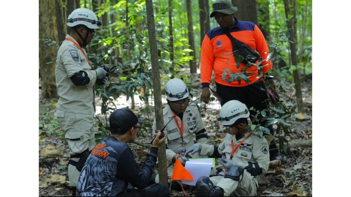 Tim BPBD Jombang saat mengikuti lomba Gelar Peralatan Kesiapsiagaan Bencana Jatim 2025 2