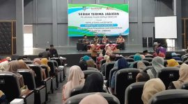 Suasana kegiatan Serah Terima 91 Kepala Sekolah TK Negeri, SDN dan SMPN Kabupaten Jombang.
