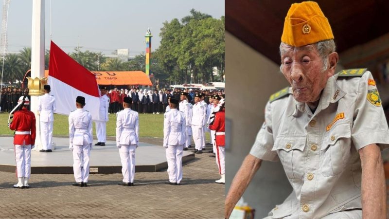 I Wayan Rembijok, Veteran 104 Tahun dari Legian yang masih menyaksikan HUT RI Ke-80.