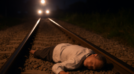 Ilustrasi kecelakaan maut di jalur kereta api Sumobito Jombang. (Ilustrasi foto dibuat dengan AI)