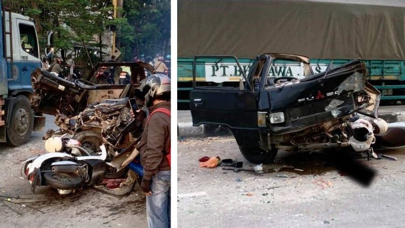 Kecelakaan maut di Lamongan.