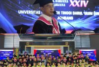 Unipdu gelar wisuda 458 mahasiswa.