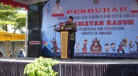 Wakil Bupati Jombang hadiri acara PESBUKAB Kabuh 2025.
