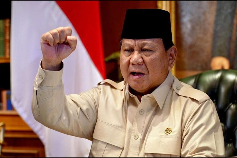 Presiden Indonesia Prabowo.