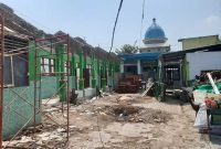 Proyek Revitalisasi Satuan Pendidikan SMP Negeri 3 Jombang. (Foto: Apriani Alva)