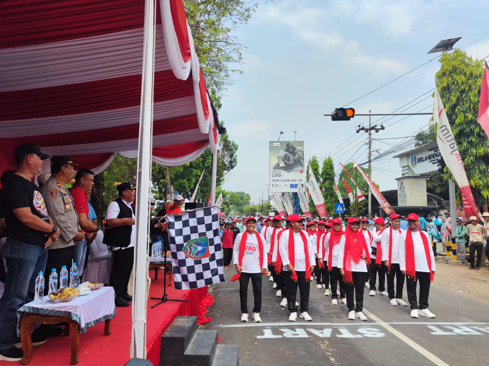 Disporapar Jombang Umumkan Pemenang Lomba Gerak Jalan ROJO 2025 2