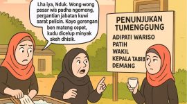 Ilustrasi Yuk Linda, Geser-geser Tumenggung, Muncul Geng Jokripik.