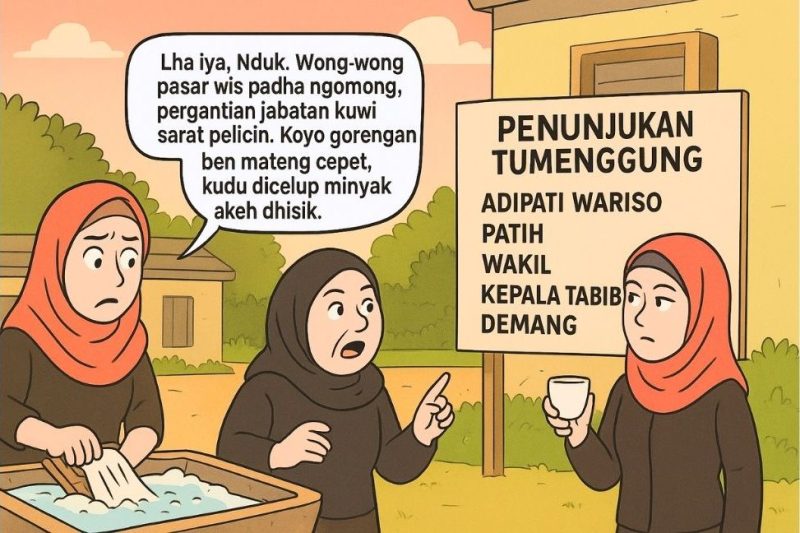 Ilustrasi Yuk Linda, Geser-geser Tumenggung, Muncul Geng Jokripik.