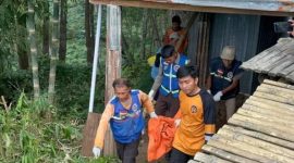 Penemuan potongan daging tubuh manusia di kawasan Pacet, Mojokerto, Jawa Timur.