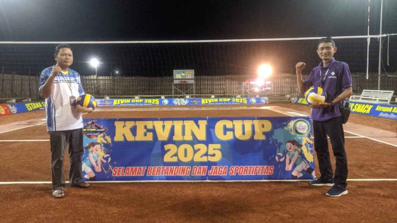 Kevin Cup I 2025, turnamen bola voli antar klub se-Jawa Timur di Kevin Arena, Dusun Jerukwangi, Desa Watudakon, Kecamatan Kesamben, Jombang.