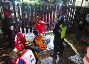 Lansia di Mojokerto Terserempet KA Jenggala, Kaki Kanan Remuk dan Dilarikan ke RSUD