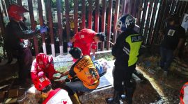 Lansia di Mojokerto tertemper KA Jenggala.