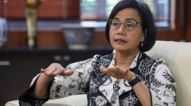 Mantan Menteri Keuangan RI Sri Mulyani Indrawati.