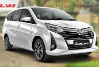 Ilustrasi mobil Toyota Calya.