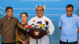 Presiden KSPSI Andi Gani Nena Wea.