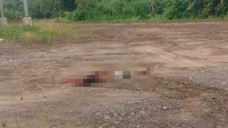 Temuan jasad pria tergeletak bersimbah darah, di area penampungan tebu, Desa Tebel, Kecamatan Bareng, Kabupaten Jombang. 