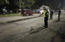 Lokasi kecelakaan di Jalan Raya Bakalan Wringinpitu, Kecamatan Balongbendo, Kabupaten Sidoarjo, Rabu malam (20/5/2026).