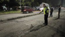 Lokasi kecelakaan di Jalan Raya Bakalan Wringinpitu, Kecamatan Balongbendo, Kabupaten Sidoarjo, Rabu malam (20/5/2026).