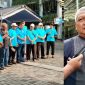 Direktur RSUD Jombang, dr Puji Umbaran saat sambutan sebelum penyembelihan hewan kurban dimulai.